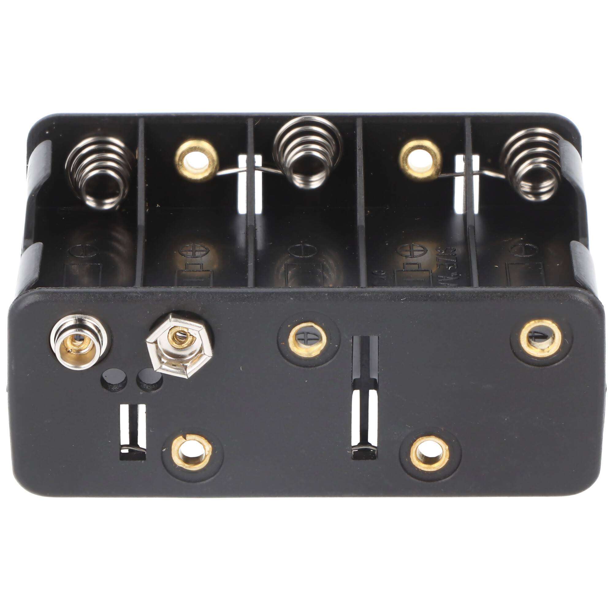 Batteriehalter für 10x Mignon mit Druckknopf