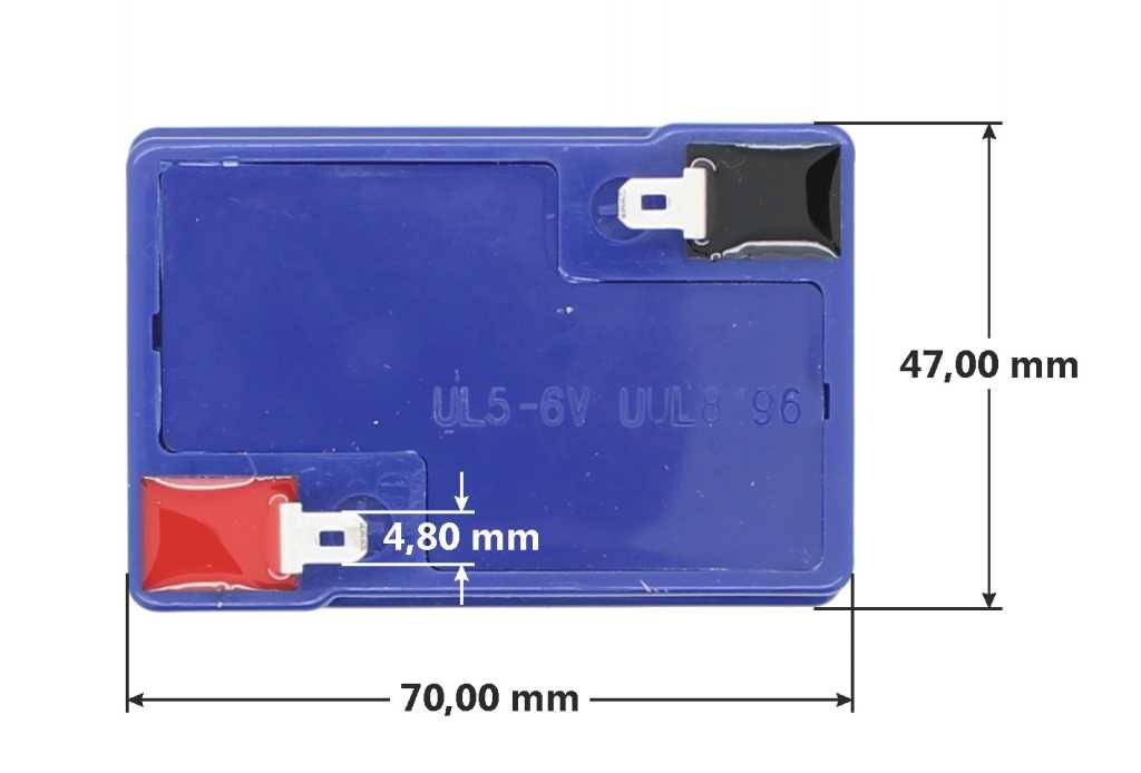 Ultracell UL5-6 6V 5Ah Bleiakku AGM Blei Gel Akku