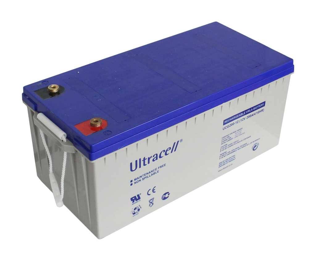 Ultracell UCG200-12 12V 200Ah zyklenfest Bleiakku AGM Blei Gel Akku