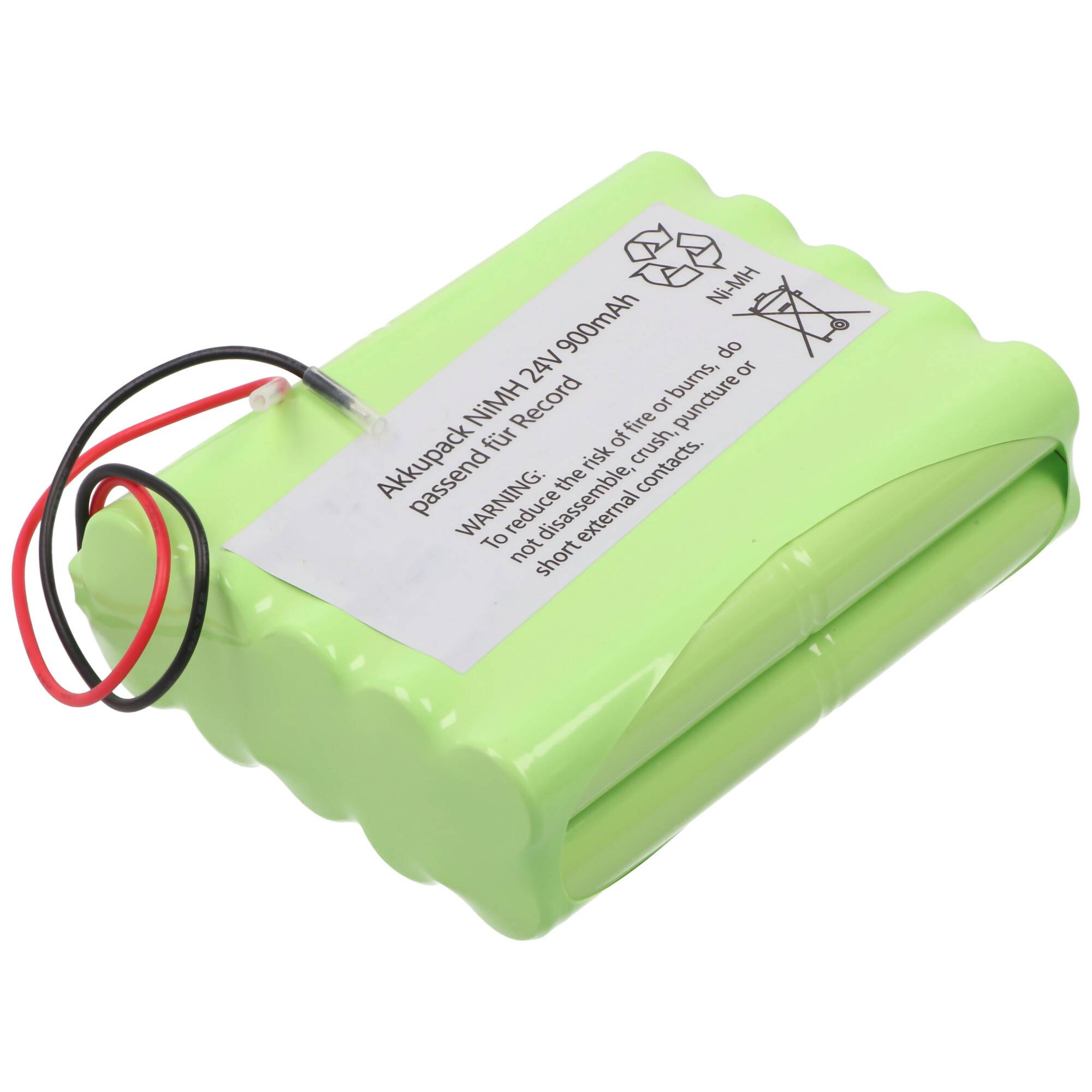Akku für Türsteuerung NiMH 24V 900mAh passend für Record