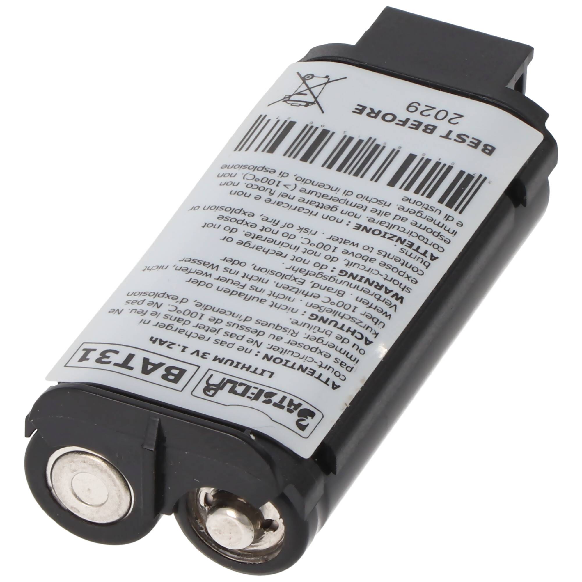 Pufferbatterie LiMnO2 3V 1200mAh ersetzt Daitem BATLi31