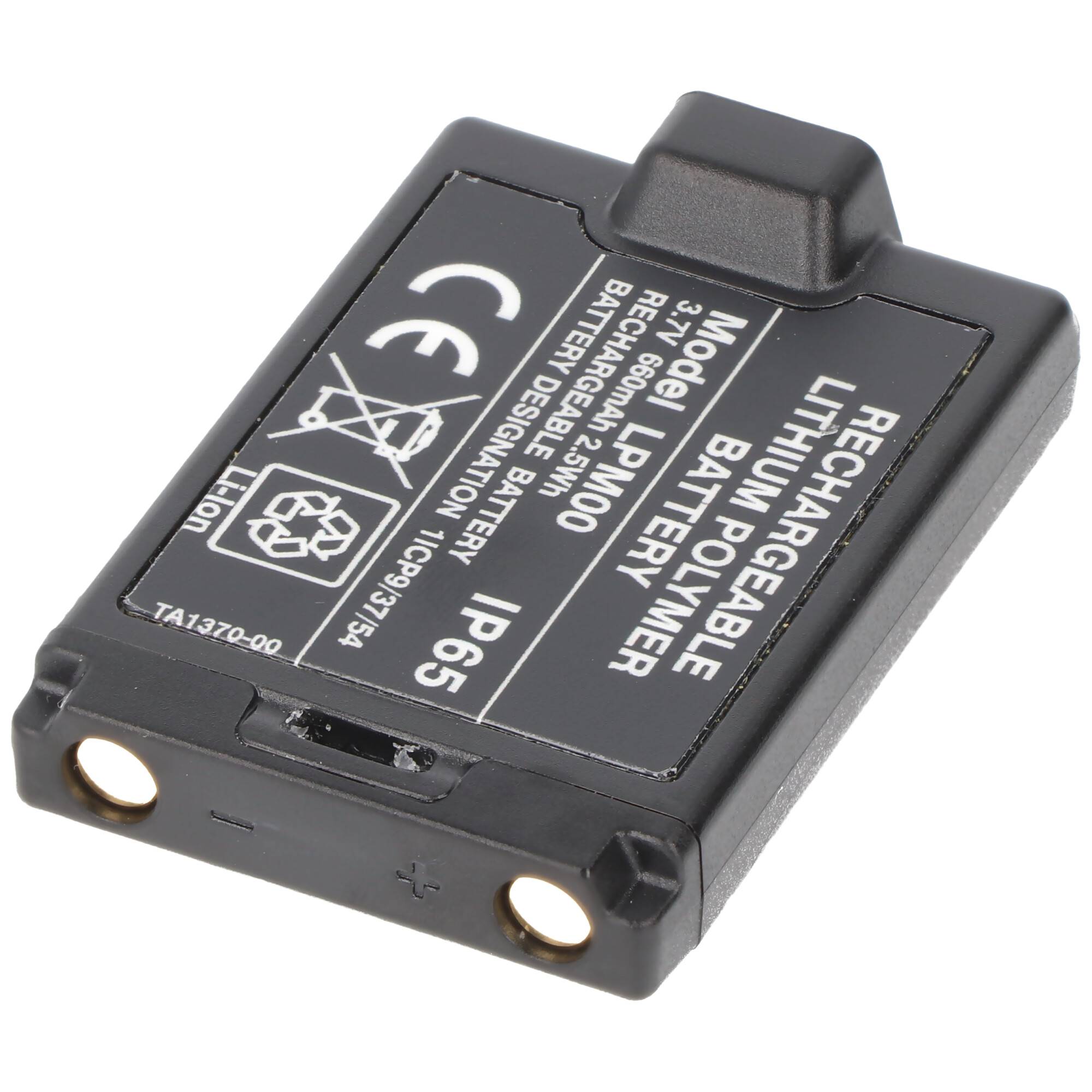 Original-Kranakku Li-Ion 3,7V 660mAh Autec LPM00, TA1370-00, 1ICP9/37/54