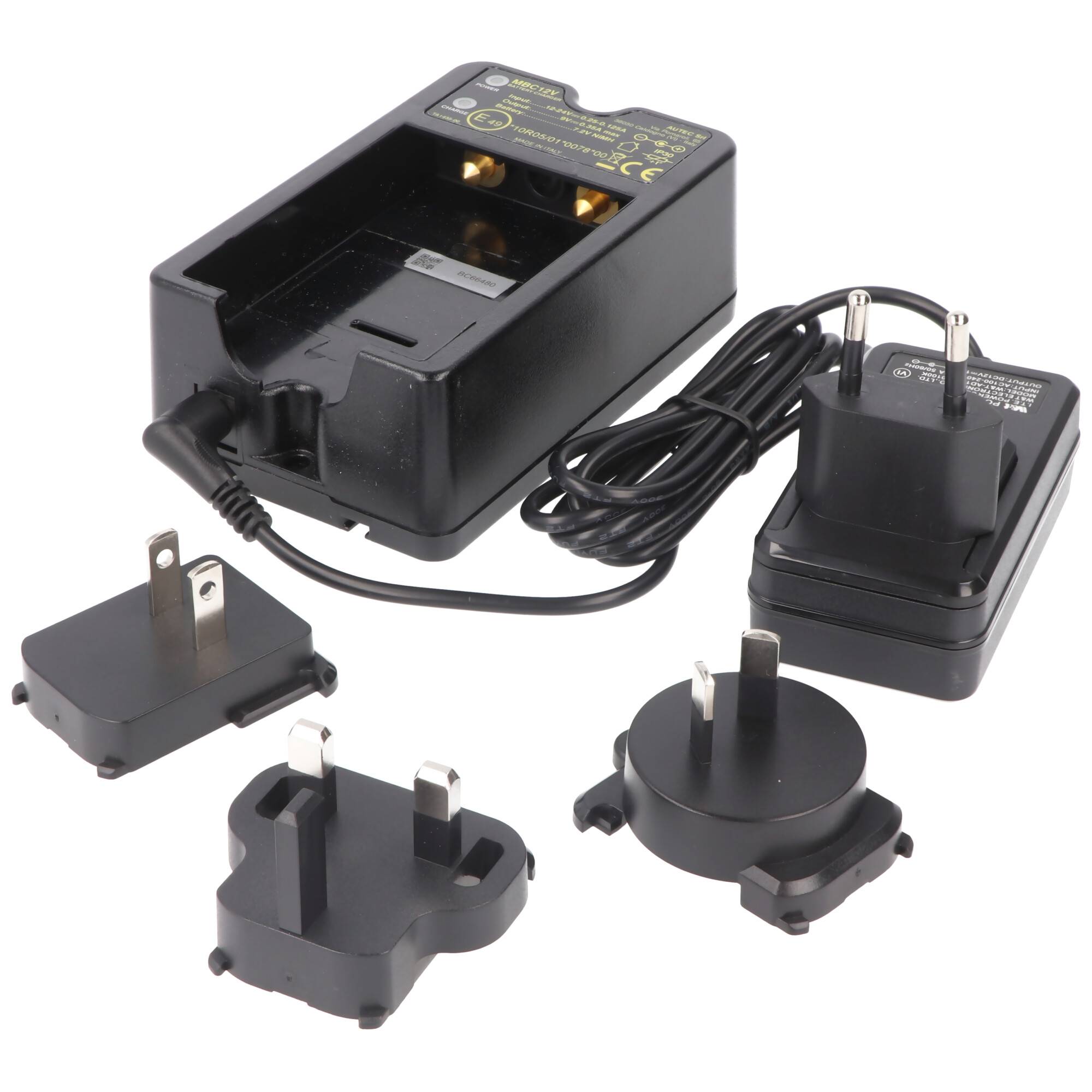 Original-Ladegerät Autec MBC12VAC / MBC825A passend für Autec MBM06MH