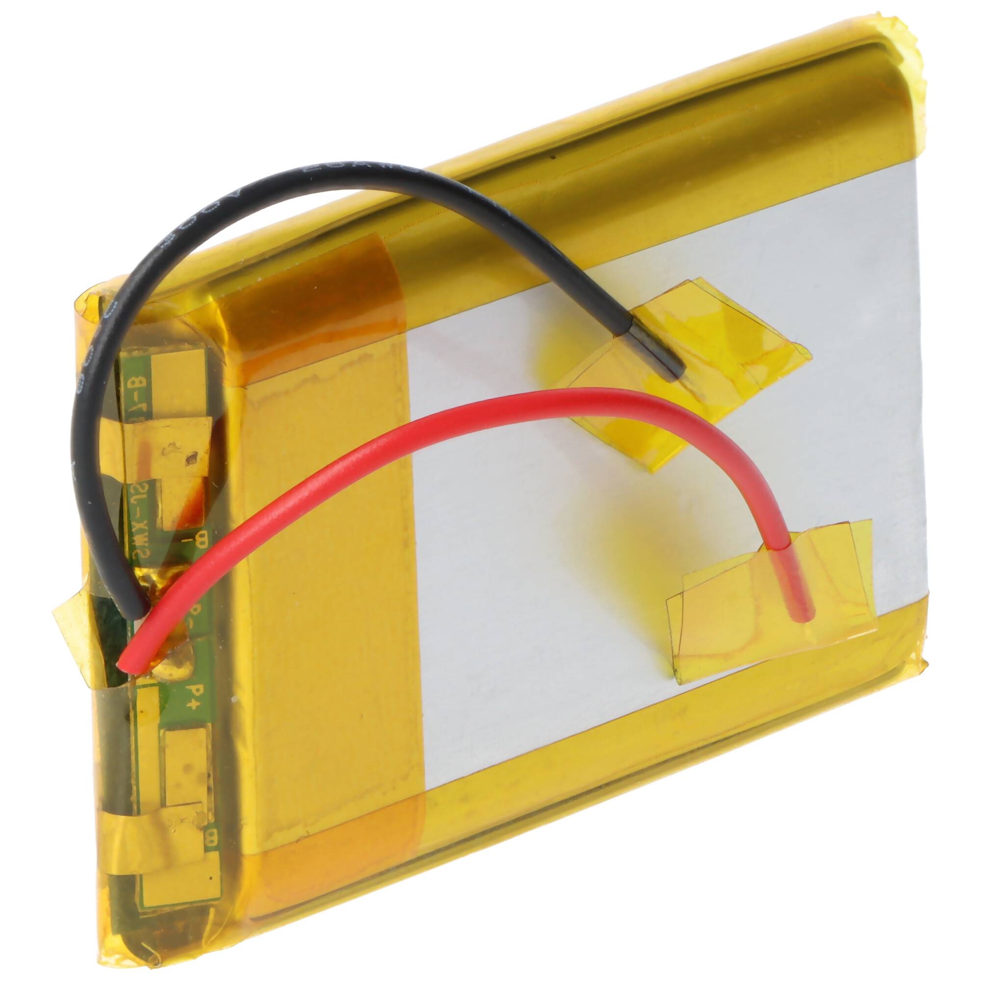 Kranakku Li-Polymer 3,7V 1500mAh passend für den Teleradio 22.381.3 Akku, 51,60 x 34,80 x 8,10 mm
