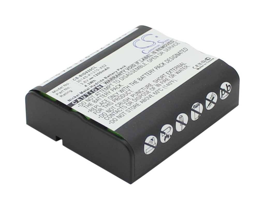 Telefonakku NiMH 3,6V 1200mAh ersetzt Siemens 30145-K1310-X52, E14152/2.0, E29996, SL30250