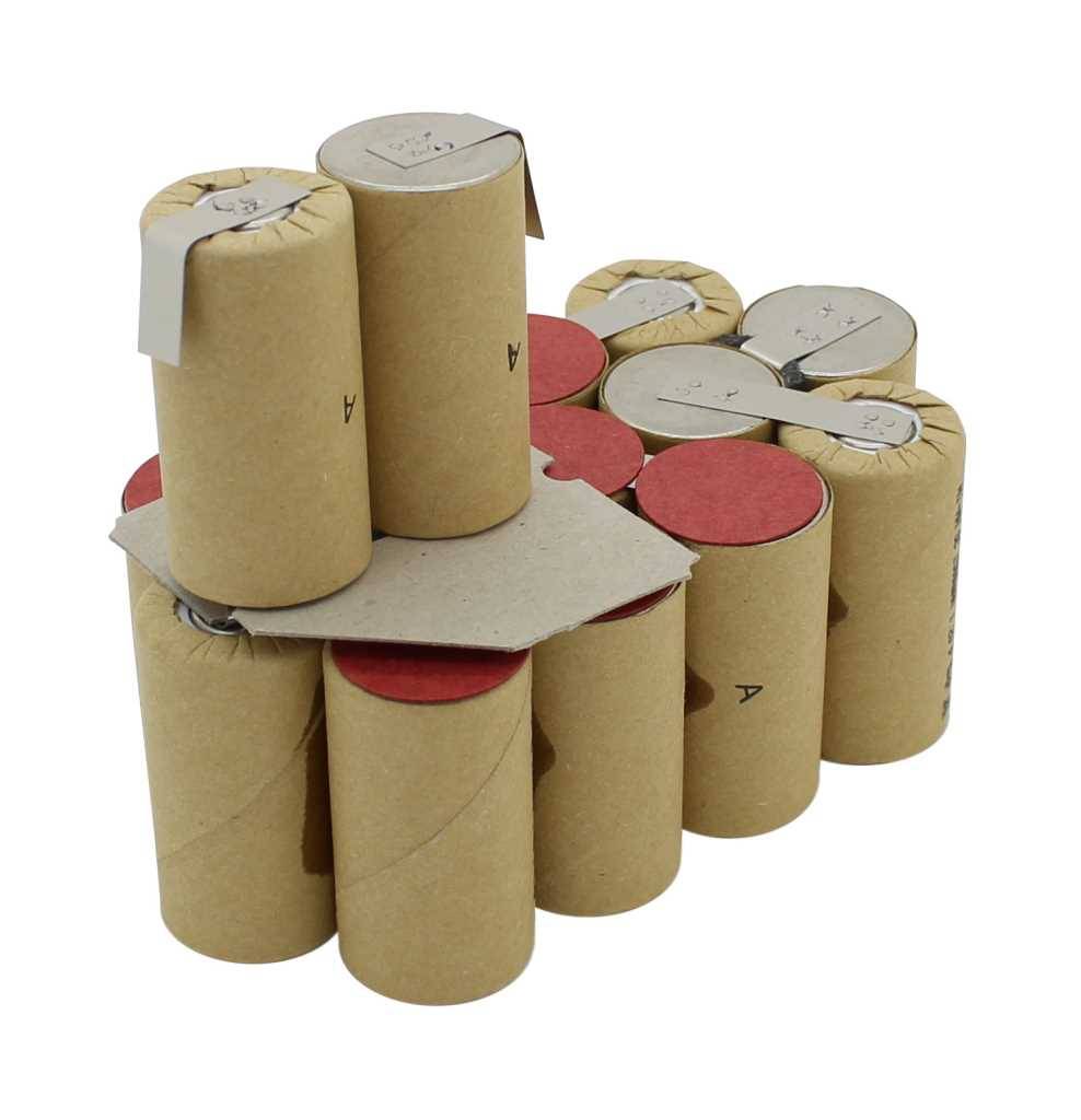 Einsatz für Werkzeugakku NiMH 18V 3,0Ah zum Selbsteinbau ersetzt TopCraft 18V