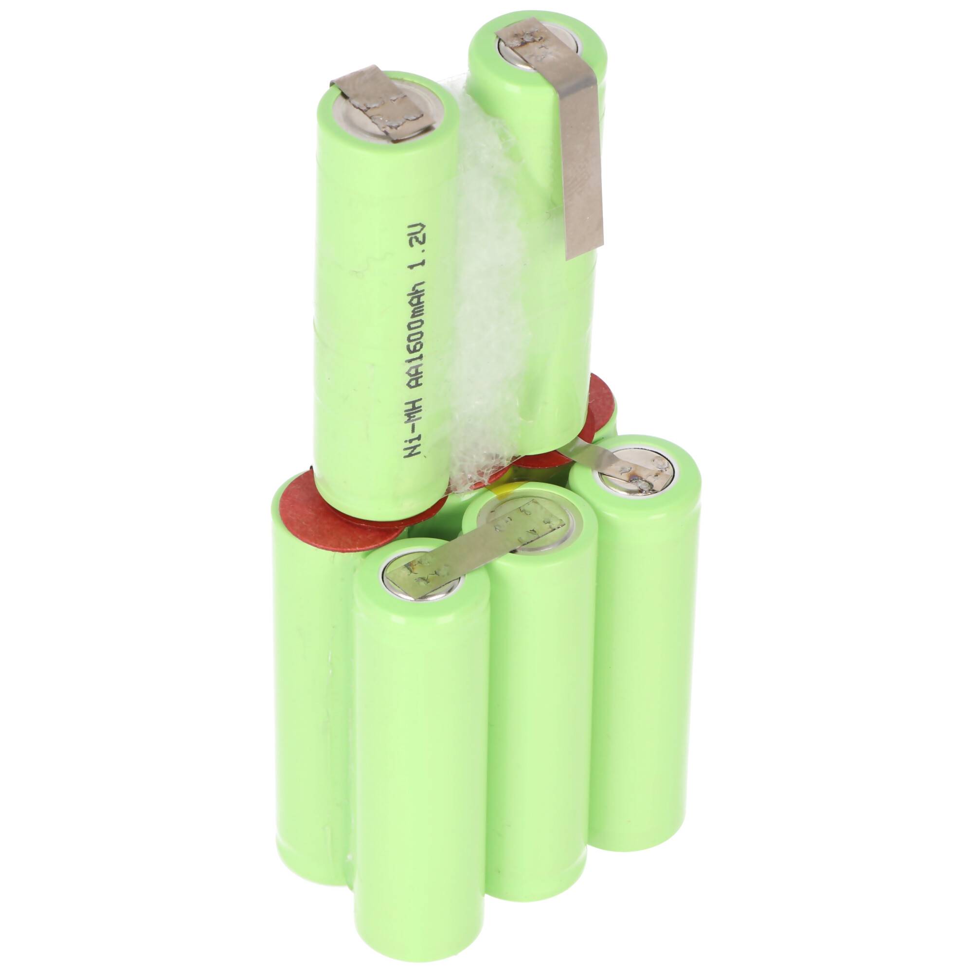 Einsatz für Werkzeugakku NiMH 9,6V 1,6Ah zum Selbsteinbau passend für Grizzly WA 9,6V 1,3Ah