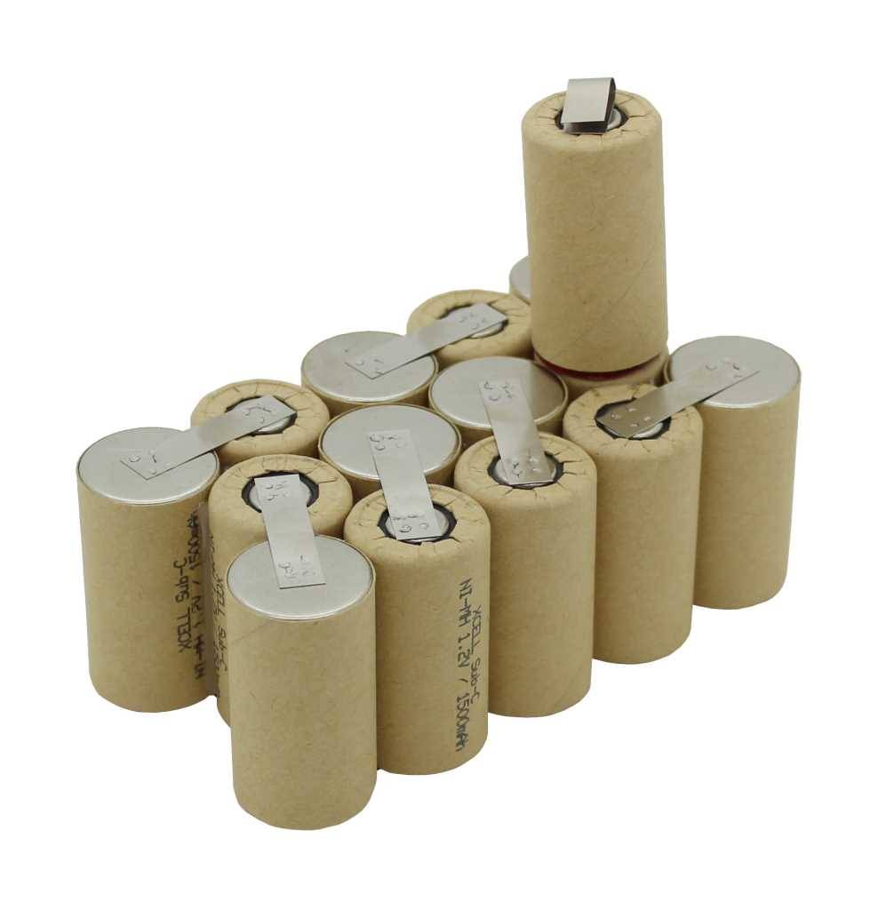 Einsatz für Werkzeugakku NiMH 18V 1,5Ah zum Selbsteinbau passend für Einhell BT-CD 18 2B