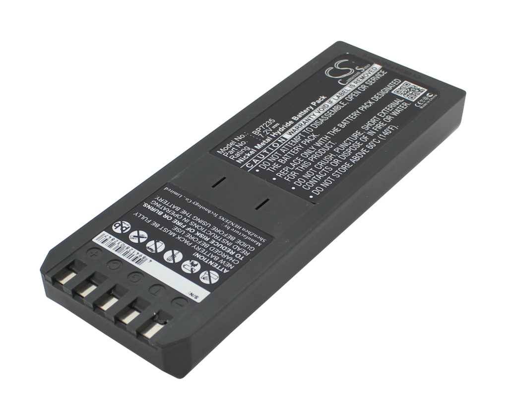 Messgeräteakku NiMH 7,2V 2500mAh ersetzt Fluke BP7235