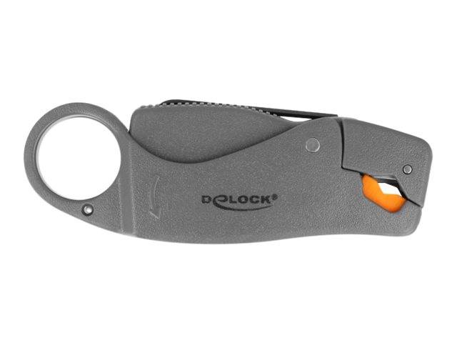 Delock - Abisolierwerkzeug - Grau