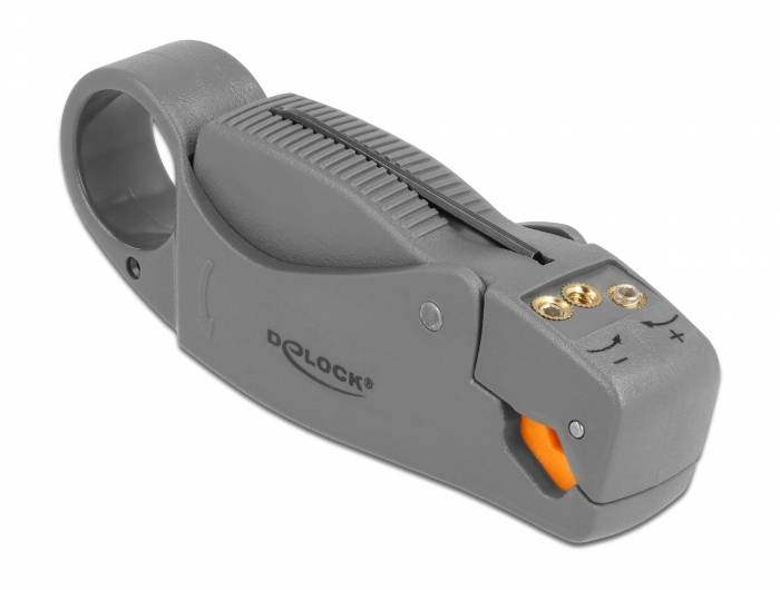 Delock - Abisolierwerkzeug - Grau