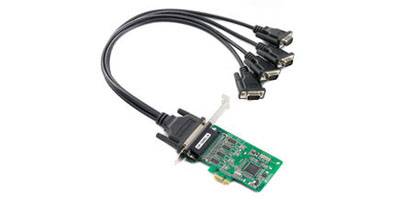 Moxa CP-104EL-A - Serieller Adapter - PCIe Low-Profile