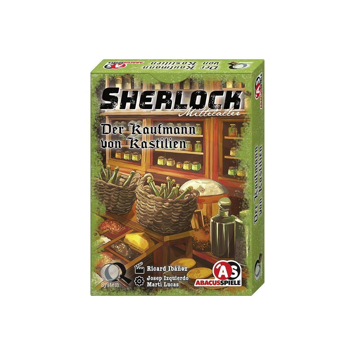 ACUD0113 - Sherlock Mittelalter: Der Kaufmann von Kastilien, 1-8 Spieler, 12 Jahren (DE-Ausgabe)