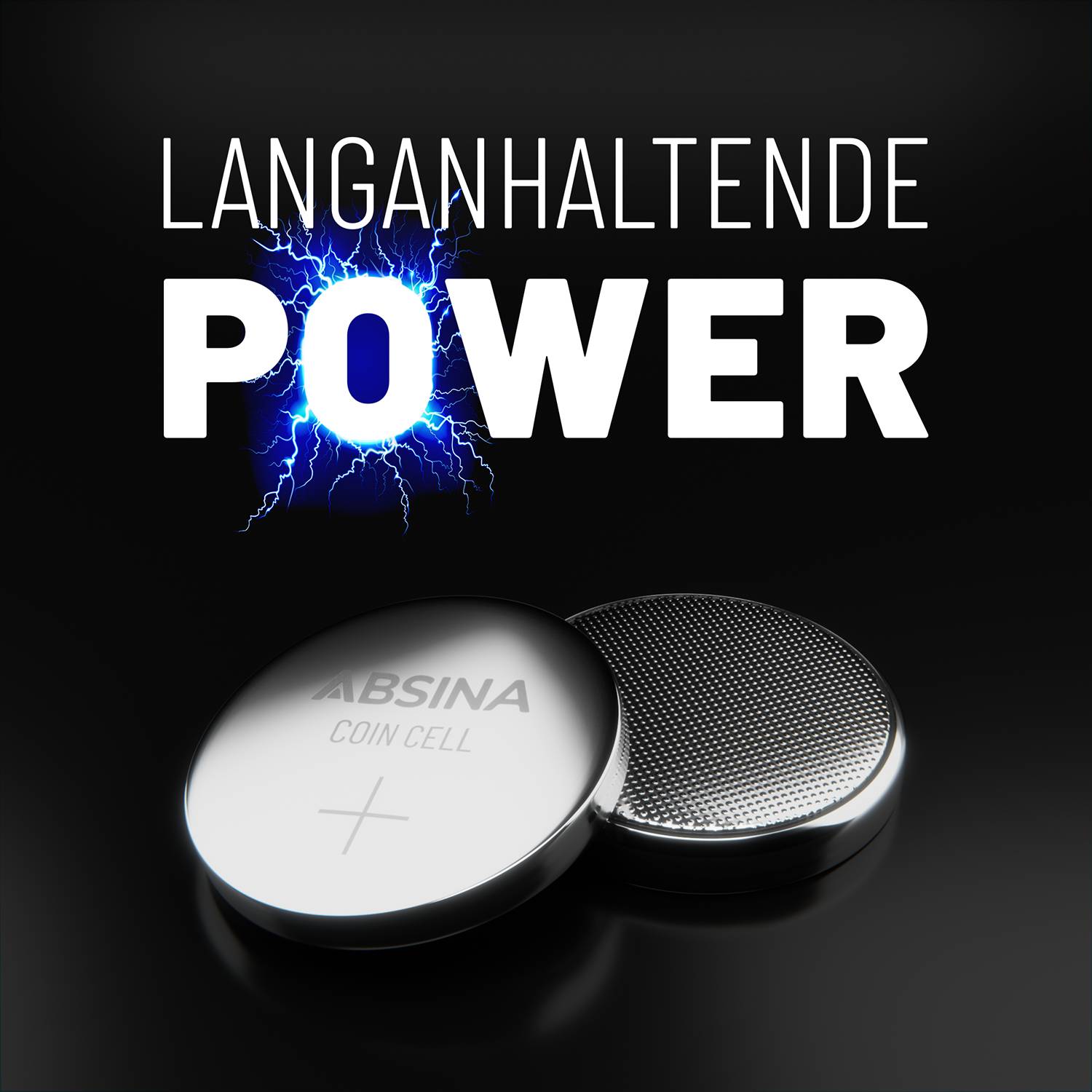 ABSINA 48er Pack Alkaline &amp; Lithium Knopfzellen - 4x AG1 / 4x AG3 / 8x AG4 / 8x AG10 / 8x AG13 / 4x CR2016 / 4x CR2025 / 8x CR2032 - 1,5V &amp; 3V