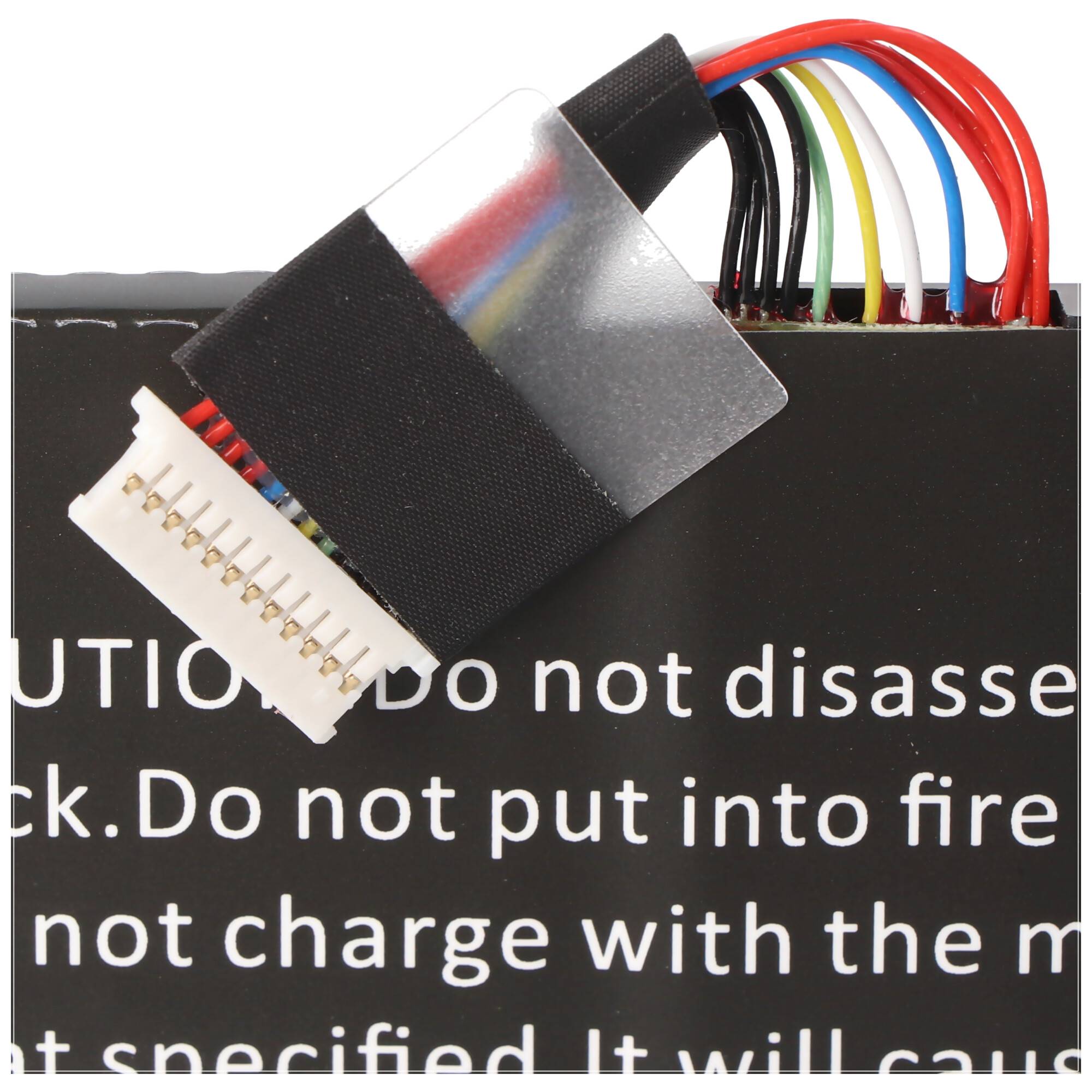 Akku passend für Dell Latitude 5290, Li-Polymer, 7,6V 5500mAh, 42Wh, schwarz