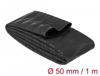 DeLOCK 19607, Schrumpfschlauch, Schwarz, Polyolefin, 100 cm, 5 cm, 1 Stück(e)