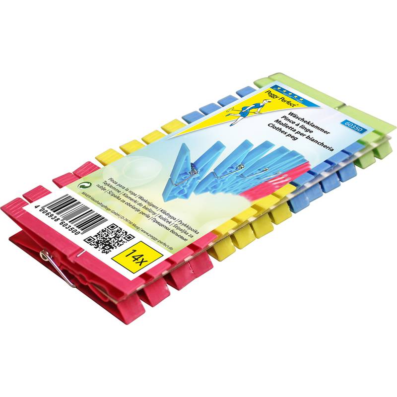 Peggy Perfect Wäscheklammern, aus Kunststoff, Länge: 97 mm