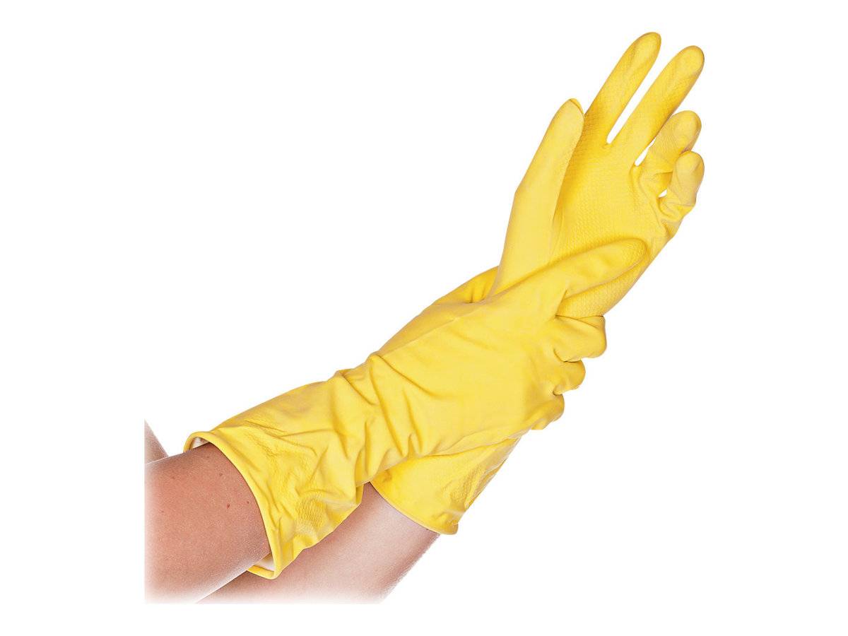 Franz Mensch Hygostar BETTINA - Handschuhe - XL - Latex - Gelb Paare (Packung mit 144)