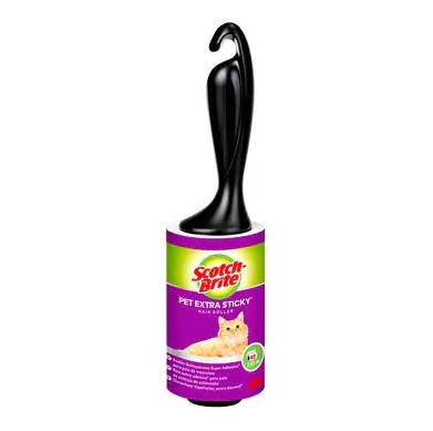 3M Scotch-Brite Pet Extra Sticky Roller für Tierhaare - Roller - Schwarz