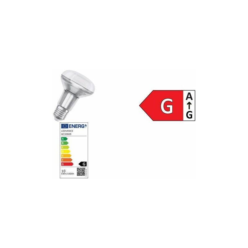 OSRAM LED-Lampe PARATHOM R80 DIM, 5,9 Watt, E27 (827)