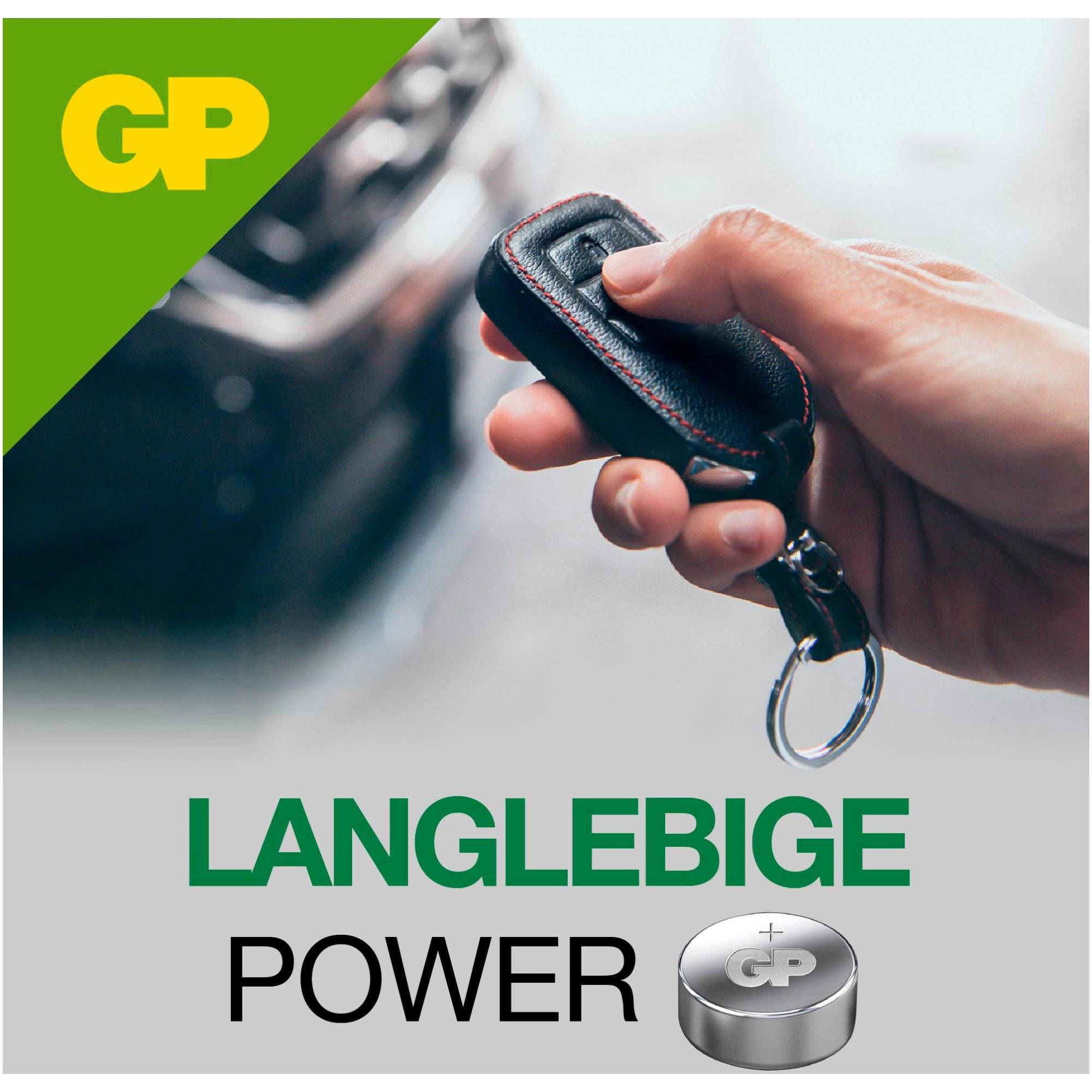 A76 (LR44) GP Alkaline Knopfzelle 1,5V 10 Stück