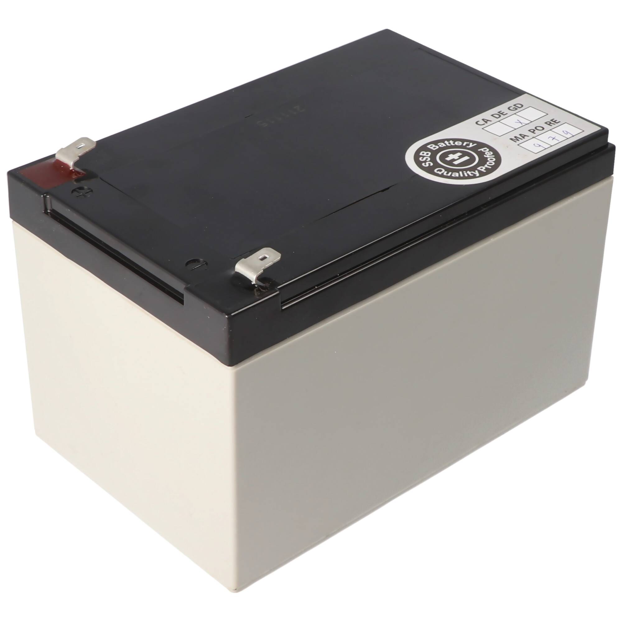 SSB SBL12-12L 12V 12Ah Bleiakku AGM Blei Gel Akku