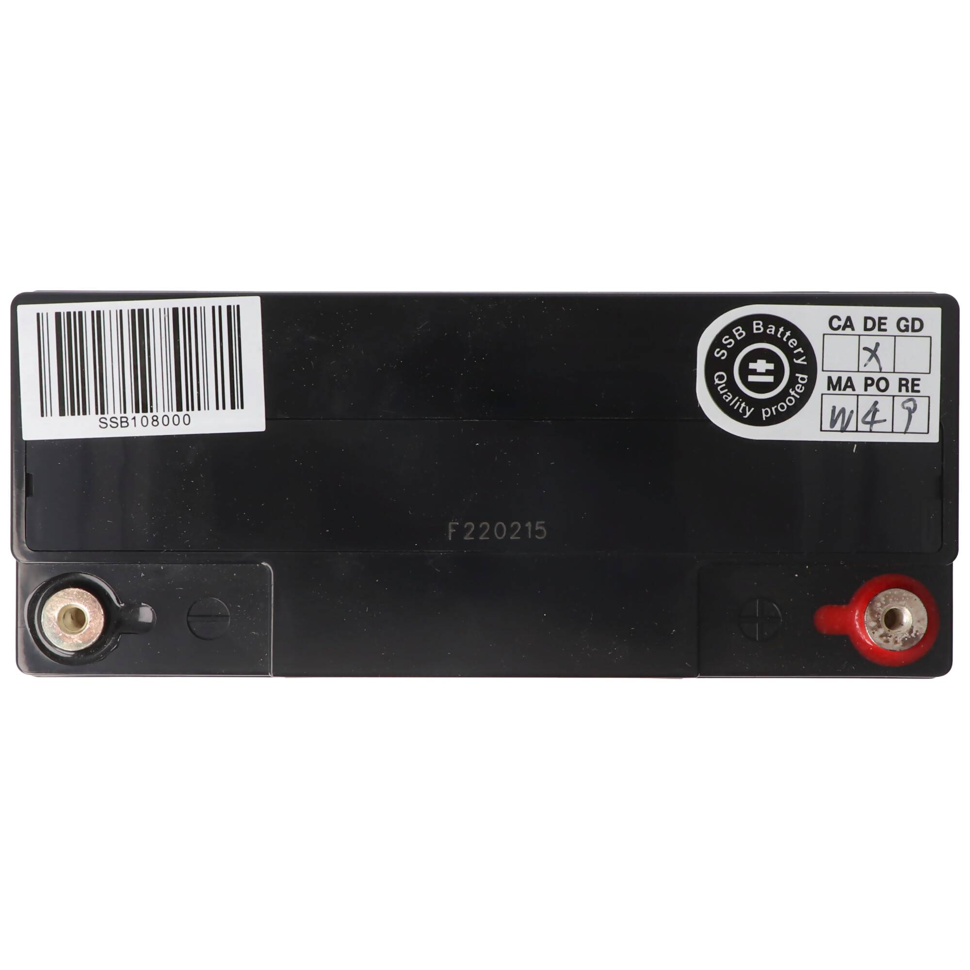 SSB SBL18-12i 12V 18Ah Bleiakku AGM Blei Gel Akku