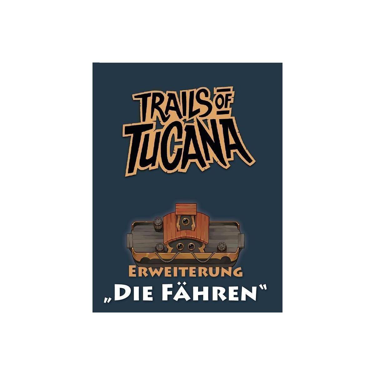 53151G - Trails of Tucana: Die Fähren, Brettspiel, für 1-8 Spieler, ab 8 Jahren (DE-Erweiterung)