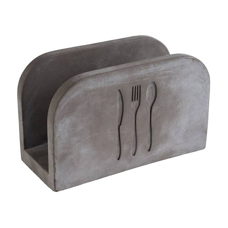 APS Serviettenhalter ELEMENT, Beton, grau