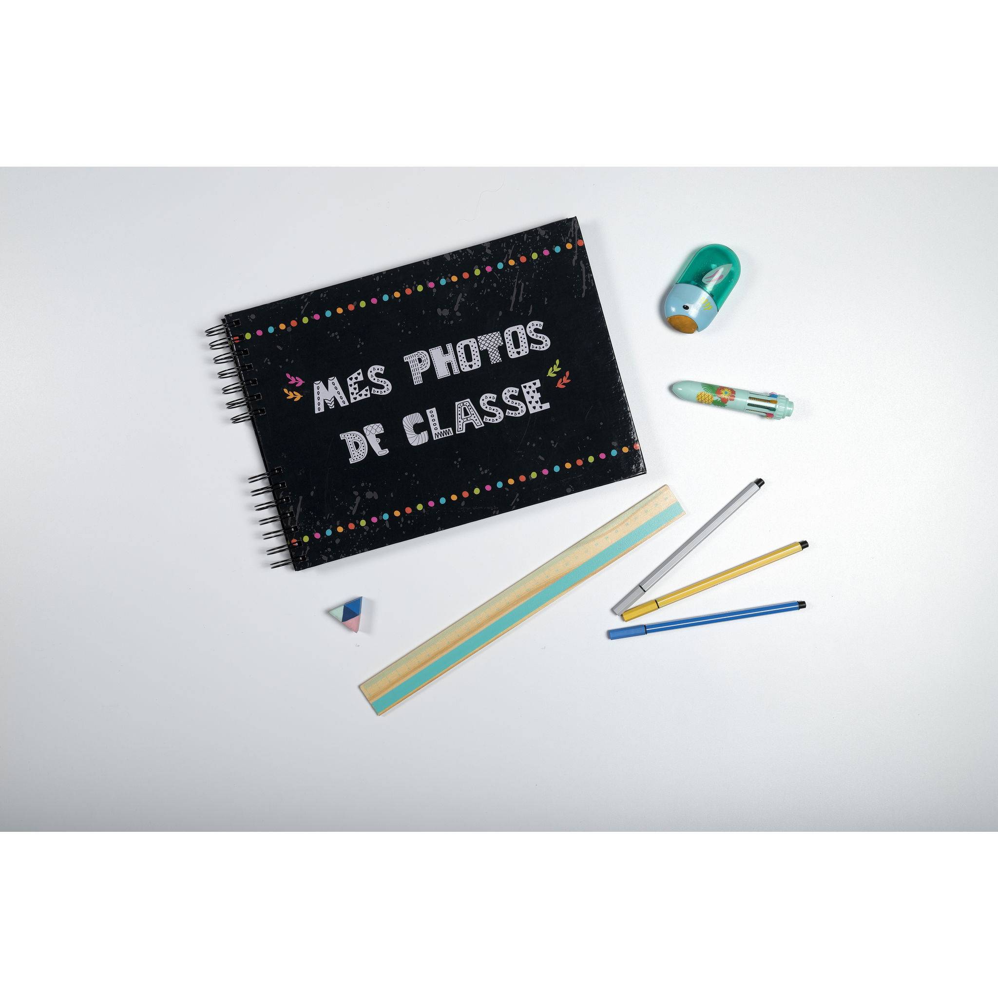 Exacompta Spiralalbum 50 schwarzen Seiten 32x22 cm Motiv 16010E