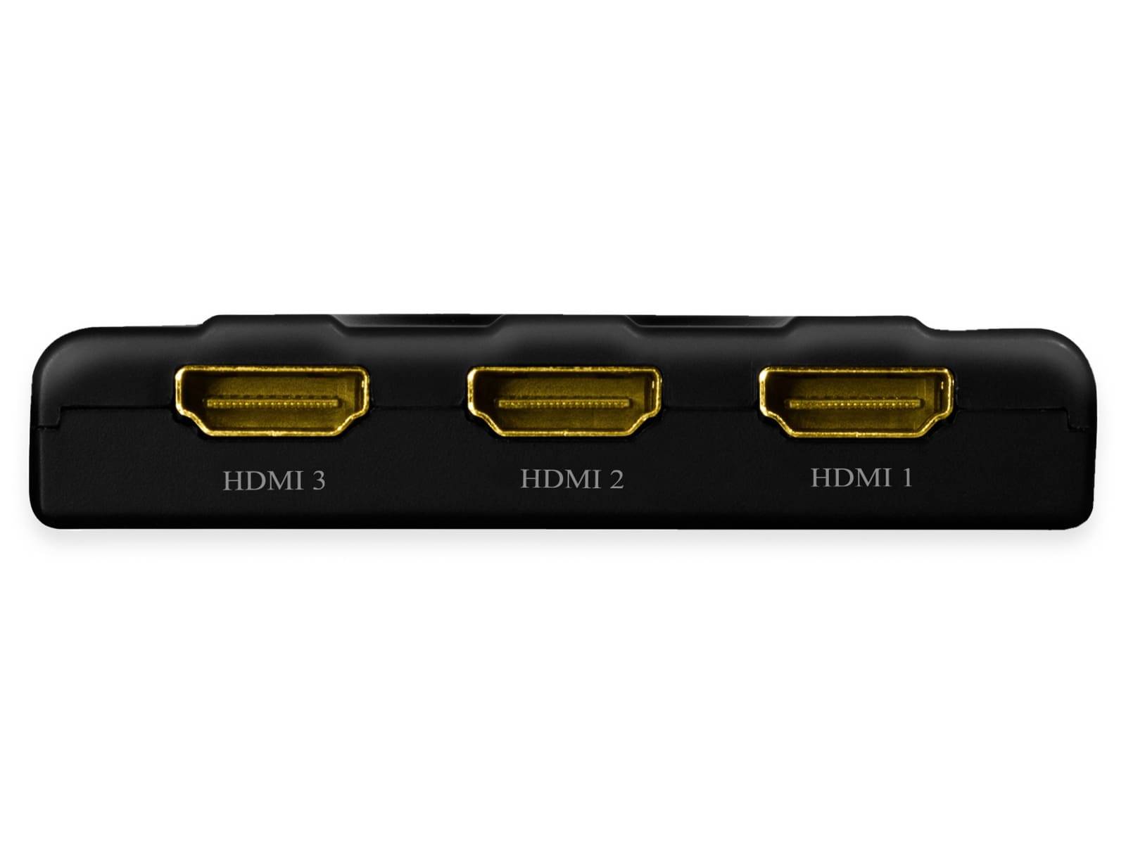 LOGILINK HDMI-Switch HD0040, 1x3/3x1-Port, 4K/30 Hz