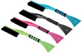 IWH Eiskratzer mit Schneebesen, Länge: 600 mm 2-farbiges ''soft-line'' design, ergonomischer rutschfester