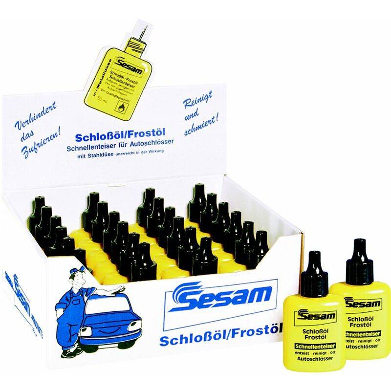Sesam Schloss- und Frostöl, Inhalt: 50 ml