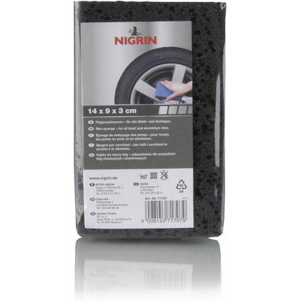 NIGRIN Felgenschwamm, für alle Stahl- und Alufelgen