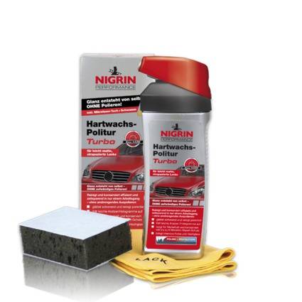 NIGRIN Performance Hartwachs-Politur Turbo, 500 ml