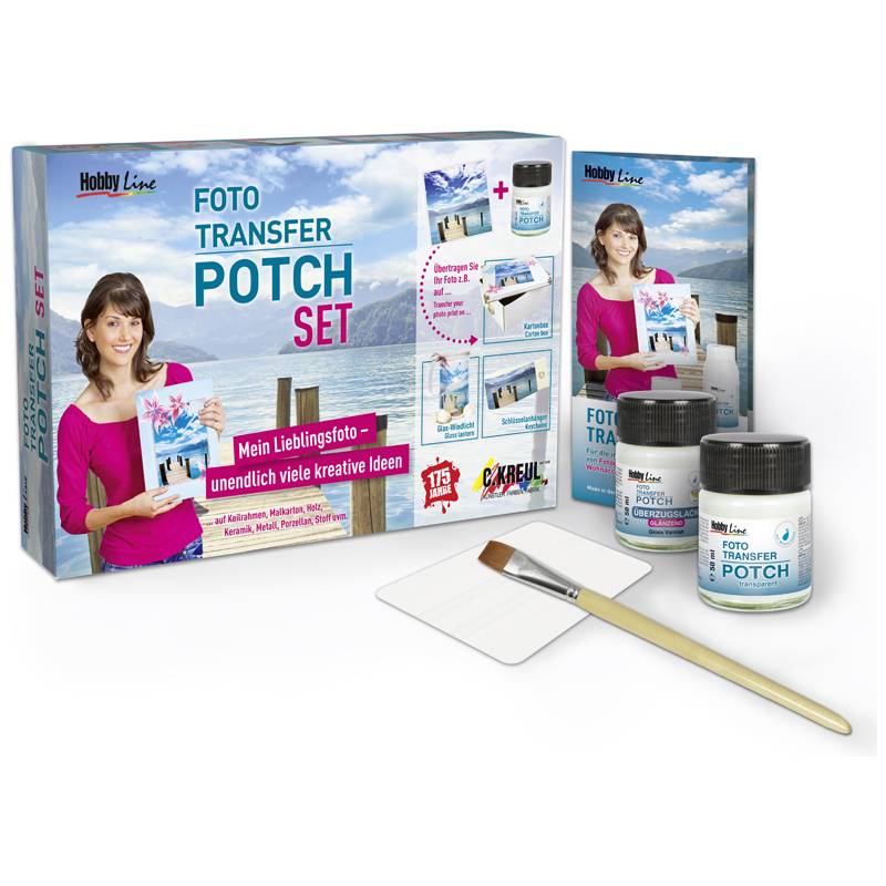 KREUL Foto Transfer POTCH, Set