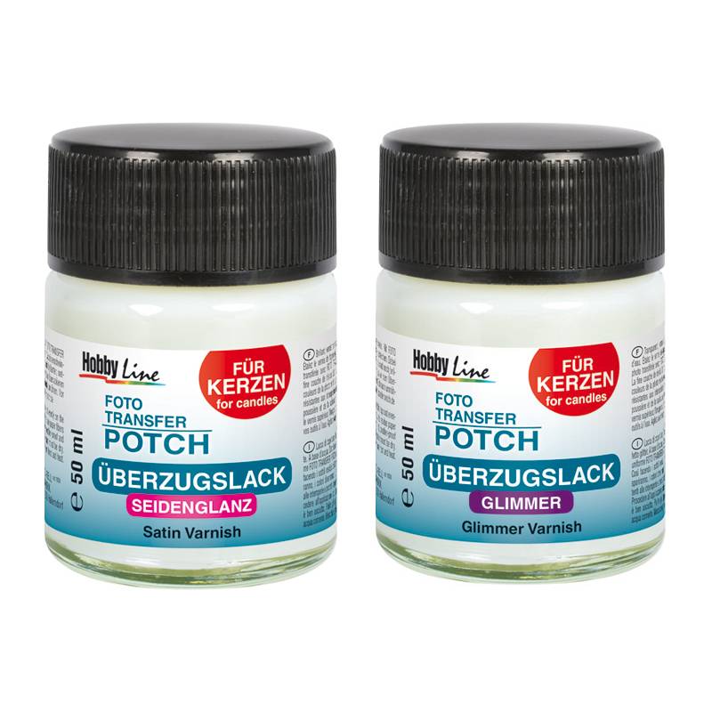 KREUL Foto Transfer POTCH Überzugslack für Kerzen, 50 ml