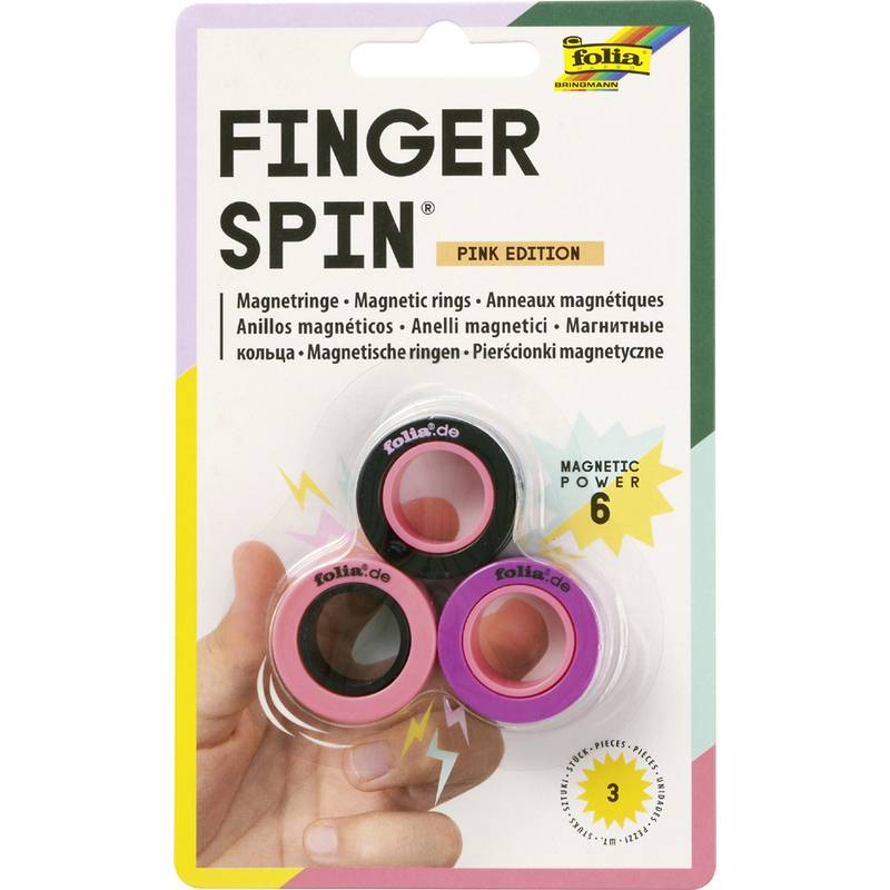 folia Magnetringe Finger Spin PINK EDITION