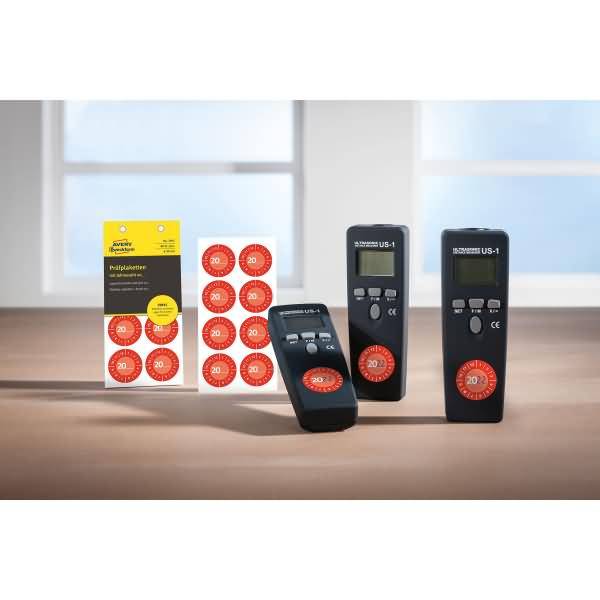 Prüfplaketten Jahreszahl 20__ Vinyl 30mm 10 Bogen/80 Etiketten rot