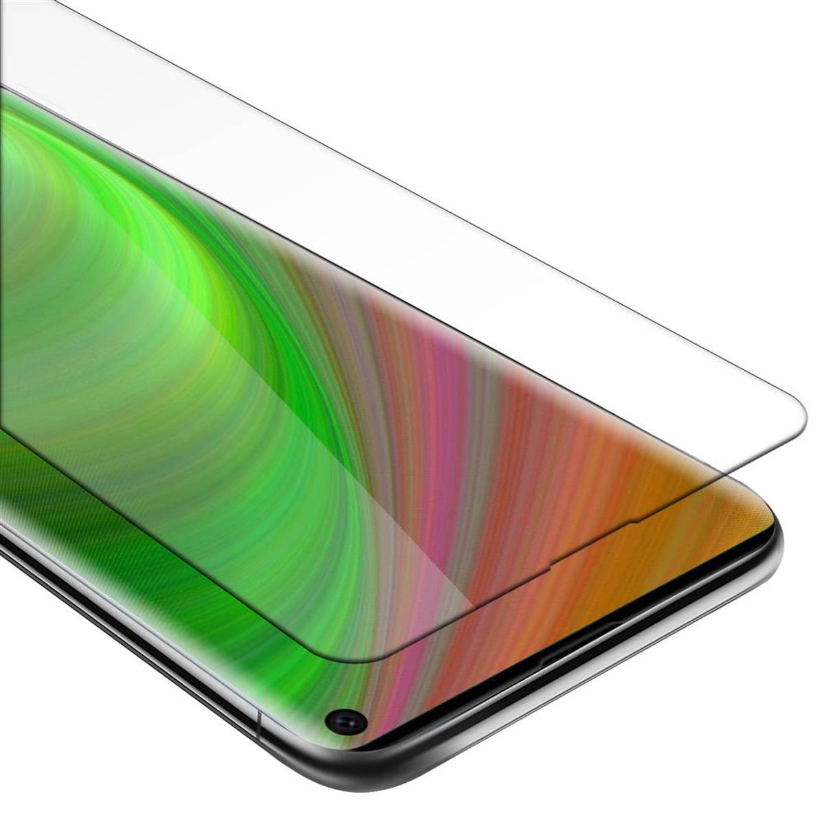 Cadorabo Folie für Samsung Galaxy S10 4G in KRISTALL KLAR - Gehärtetes Display-Schutzglas (RETAIL PACKAGING)