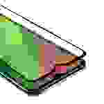 Cadorabo Panzerfolie für Xiaomi Mi 9 Lite Schutzfolie in Schwarz Vollbild Folie Tempered Display Schutzglas