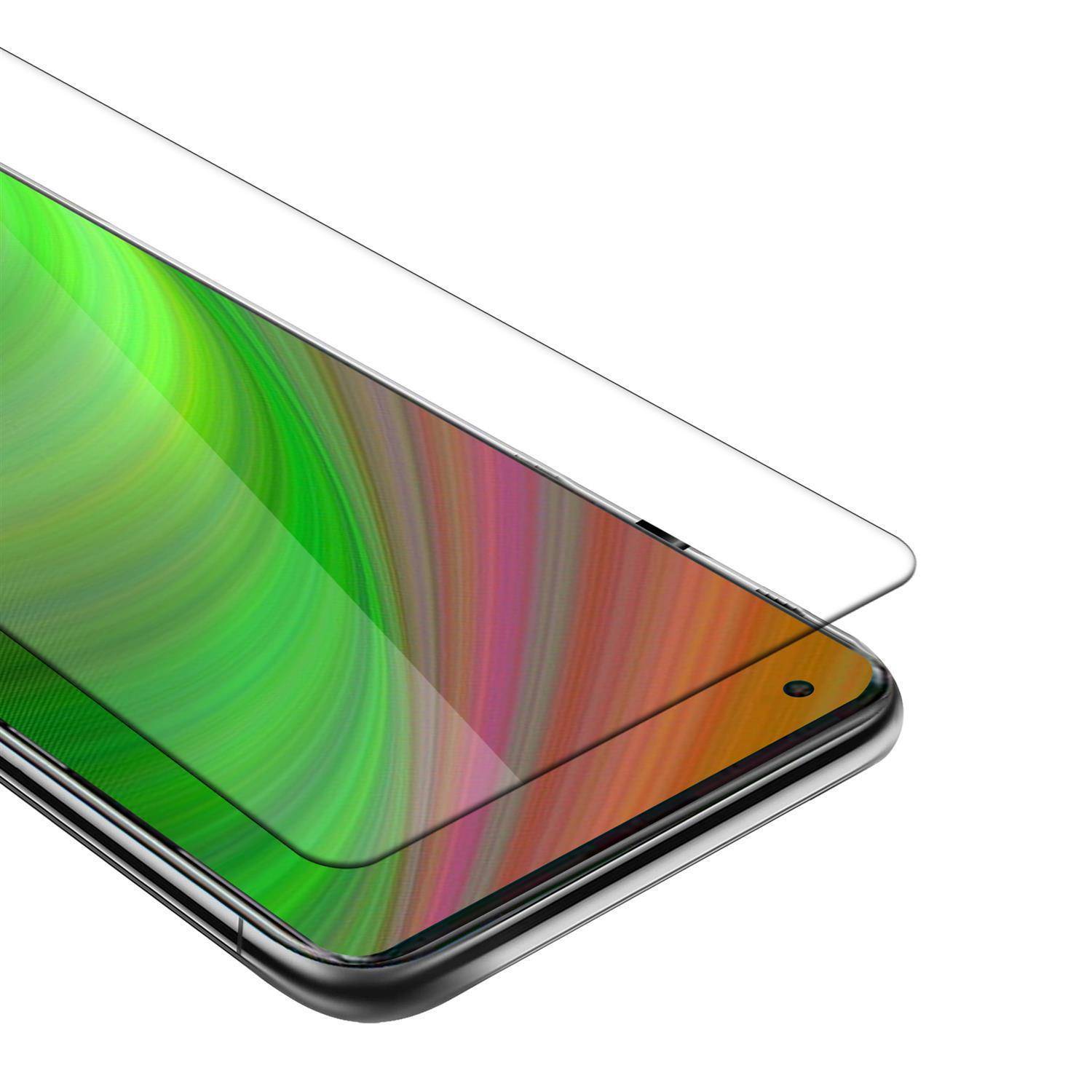 Cadorabo Panzer Folie für Xiaomi Redmi Note 9 Schutzfolie in natur Gehärtetes Tempered Display-Schutzglas
