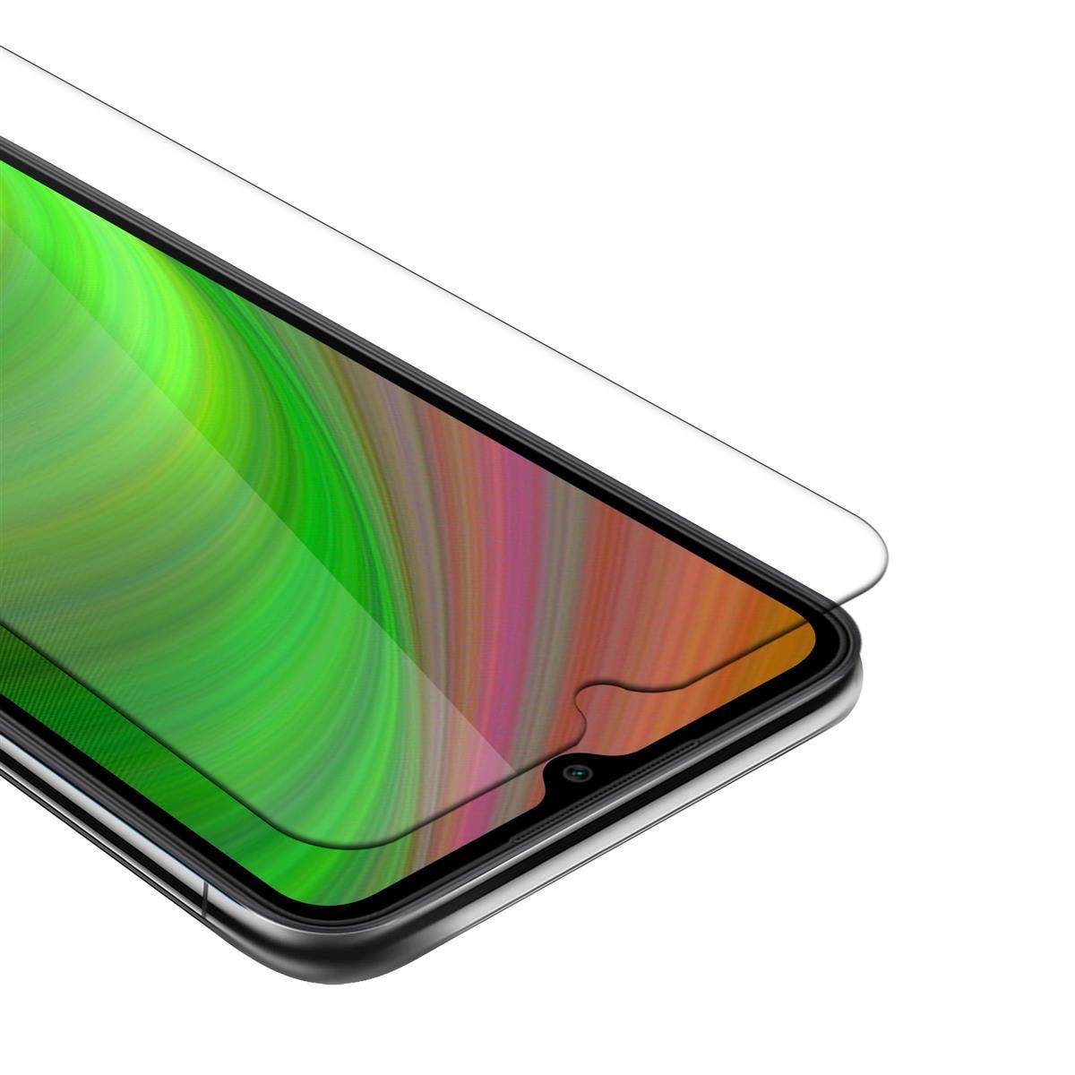 Cadorabo Panzer Folie für Xiaomi Redmi 9C Schutzfolie in natur Gehärtetes Tempered Display-Schutzglas