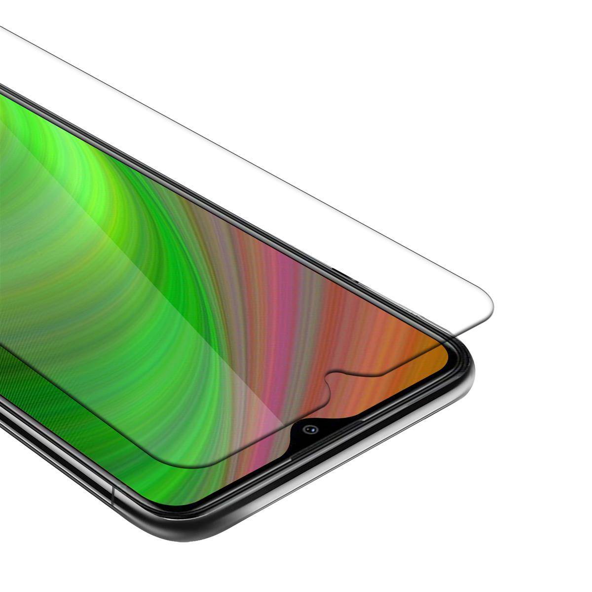 Cadorabo Panzer Folie für Xiaomi Redmi 8A Schutzfolie in natur Gehärtetes Tempered Display-Schutzglas