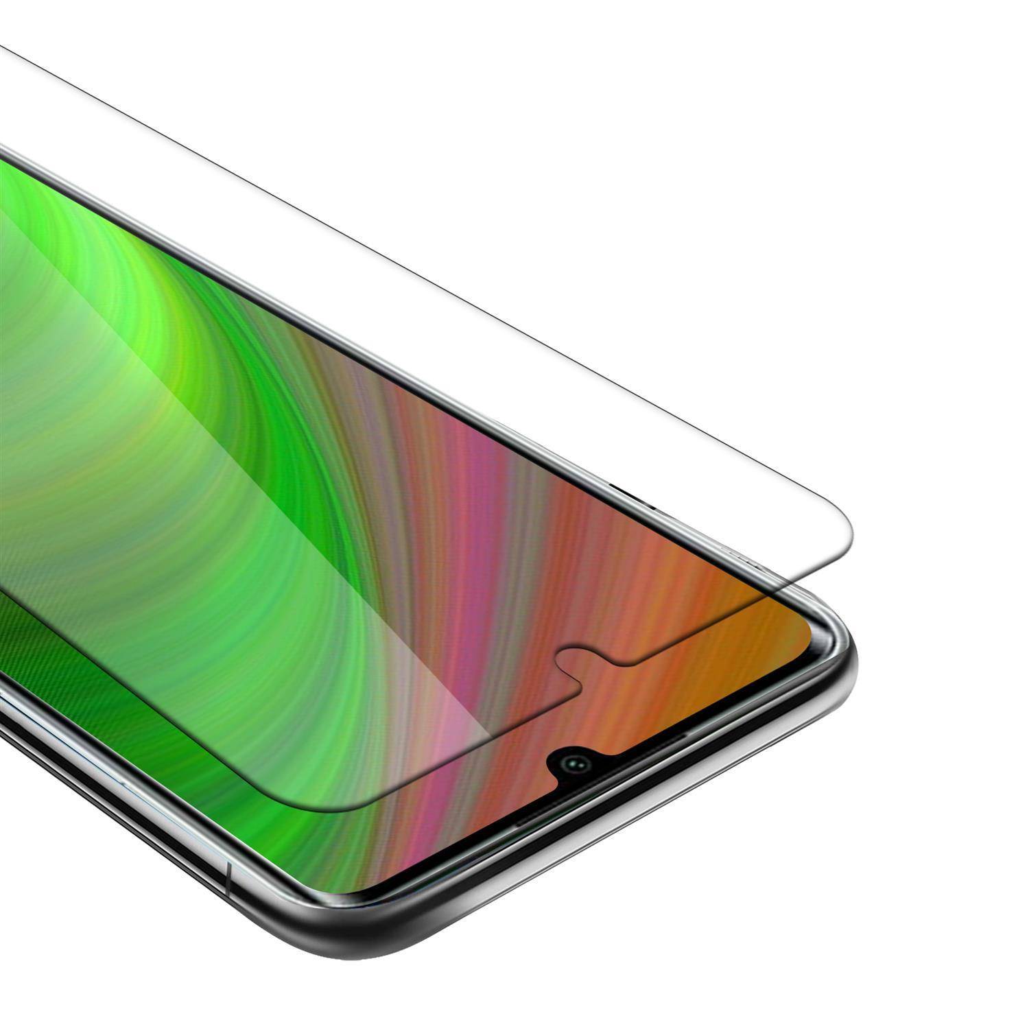 Cadorabo Panzer Folie für Xiaomi Redmi 10X 5G Schutzfolie in natur Gehärtetes Tempered Display-Schutzglas