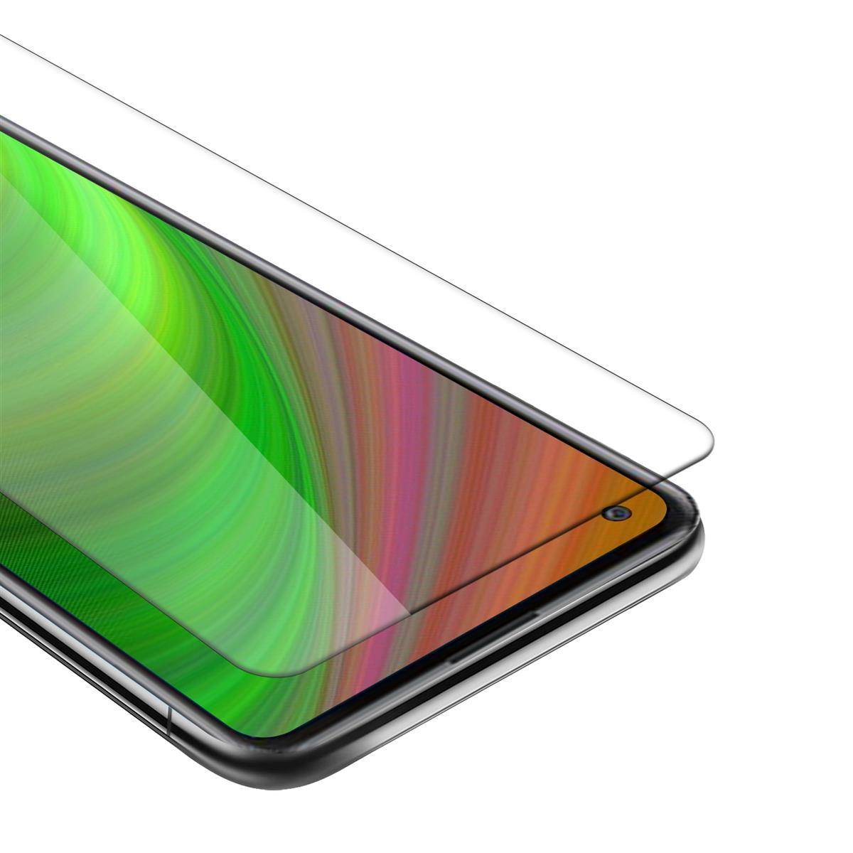 Cadorabo Panzer Folie für Xiaomi Redmi 10X 4G Schutzfolie in natur Gehärtetes Tempered Display-Schutzglas