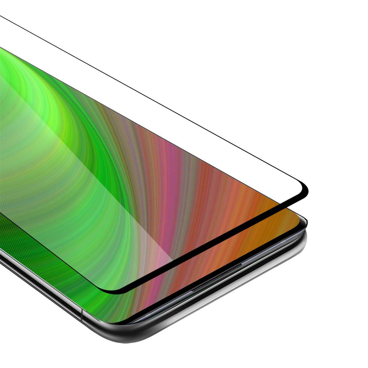Cadorabo Panzerfolie für Vivo Nex 3 Schutzfolie in Schwarz Vollbild Folie Tempered Display Schutzglas