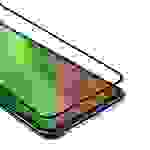 Cadorabo Panzerfolie für Google Pixel 4a Schutzfolie in Schwarz Vollbild Folie Tempered Display Schutzglas