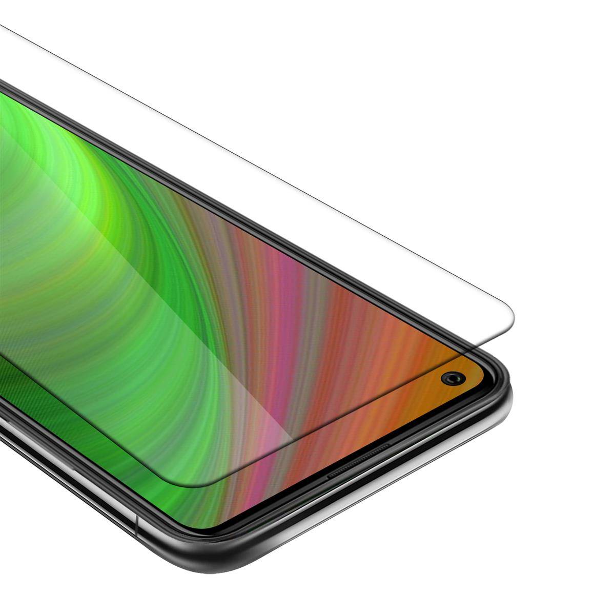 Cadorabo Panzer Folie für Wiko View5 Schutzfolie in natur Gehärtetes Tempered Display-Schutzglas