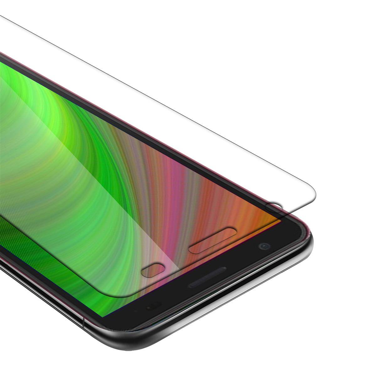 Cadorabo Panzer Folie für ZTE Blade A3 2020 Schutzfolie in natur Gehärtetes Tempered Display-Schutzglas